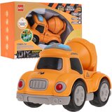 Kamion mikser za igru s magnetima - žuti | shoptok.hr