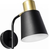  Zidna lampa 1xE27/20W/230V crna/zlatna Cene
