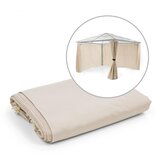 Blumfeldt Pantheon Solid Sky, bočne stene vrtne hišice 3 x 4, 4 kosi,140 g/m² | Shoptok.si