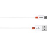 Skross USB kabel USB 2.0 USB-A vtič\, USB-mikro-B vtič 1.00 m bela 2700202-E, (20417392) | Shoptok.si