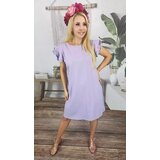 Pri Cotton simple dress with frills | shoptok.hr