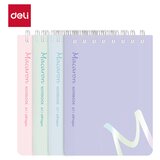 Deli SVESKA A7 SPIRALNA 60 lista, 70g papir, DIKTO MACAROON | Eponuda.com