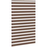 Zebra zavjesa Smeđa 140x200 cm Širina tkanine 135,9 cm Poliester | Shoptok.si