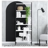 Hanah home polica za knjige bruno black white | ePonuda.com