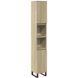  3-dijelni set kupaonskog namještaja boja hrasta sonome drveni | shoptok.hr