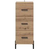 vidaXL Strani šal artisan hrast 34 x 34.5 x 90 cm Konstruiran les | Shoptok.si