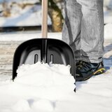 Beorol lopata za sneg, 40x40cm, crna, ojačana limom ( lpco ) Cene'.'