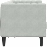 SOFA Svijetlo siva 174 x 74,5 x 70,5 cm Baršun | shoptok.hr