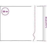  Prozorske folije statične 3 kom matirane sive PVC | shoptok.hr