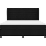 Box spring krevet s madracem Crna 180 x 200 cm tkanina - Crna 180 x 200 cm Dizajn linija | shoptok.hr