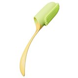 INF Silikonska zobna ščetka za hišne ljubljenčke z ročajem za pse in mačke Yellow, (5000125234) | Shoptok.si