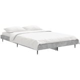  Okvir kreveta boja betona 120x190 cm od konstruiranog drva | Eponuda.ba