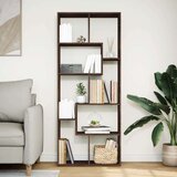 vidaXL Pregrada / regal za knjige boja hrasta 67x25x161,5 cm drveni | shoptok.hr