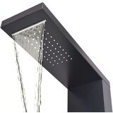 PANEL Sustav za Tuširanje Aluminijski Mat Crni | shoptok.hr