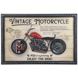 Signes Grimalt Ure Motociklistična Stenska Ura Bež Cene