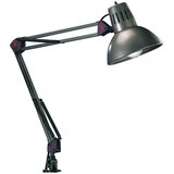  Namizna svetilka z upogljivo konstrukcijo/s sponko v srebrni barvi (višina 73,5 cm) Tajo – | Shoptok.si