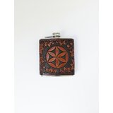 ROD Pljoska Perunika, Ručno gravirana, Kožna, 210ml | Eponuda.com