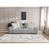 Bobochic Paris Svijetlo siva sofa od imitacije kože 260 cm Boheme – | shoptok.hr