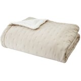Catherine Lansfield Krem prošiven prekrivač od sherpa flisa 220x230 cm Cosy Nori – | shoptok.hr
