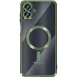 AVIZAR Ohišje za Galaxy A07, združljivo z MagSafe, s kromiranim robom, Zelena, (5000189753) | Shoptok.si