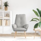 vidaXL Udobna stolica Cloud Grey tkanina | shoptok.hr