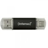 Intenso USB flash drive 128GB, USB 3.2, USB-C, USB-A, twist line - USB3.2-128GB cene