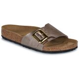 Birkenstock Natikači Catalina CB BF Graceful Taupe Pozlačena | Shoptok.si