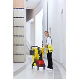 Vermop čistilni voziček aquvaviz press, dxšxv 620 x 400 x 920 mm, 1 x 17-l vedro, 2 x 6-l vedro | Shoptok.si