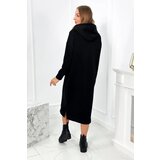 Kesi Long black dress with a hood | shoptok.hr