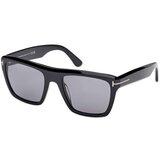 Tom Ford Alberto FT1077-N 01D Polarized ONE SIZE (55) Črna/Siva Cene