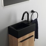 Ideal Standard Mat crni keramički umivaonik za WC 37x21 cm i.Life S – | shoptok.hr