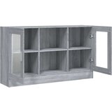  Vitrina boja sivog hrasta sonome 120 x 30 5 x 70 cm drvena | shoptok.hr