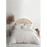 Mila Home Luxury Bijela posteljina za bračni krevet/za produženi krevet od renforce pamuka 240x220 cm Waffle Striped – | shoptok.hr