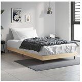 vidaXL Okvir za krevet boja hrasta 100x200 cm od konstruiranog drva Cijene