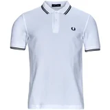 Polo majice kratki rokavi TWIN TIPPED SHIRT Bela