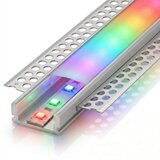  KOMPLET 1x LED RGBW traka DIGITAL LED/9,6W/230V 3 m + 3x ugradni profil 1 m + daljinski upravljač | Eponuda.com