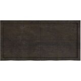  Kupaonska radna ploča tamnosiva 120 x 60 x 6 cm tretirano drvo | shoptok.hr