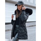 DStreet Kurtka zimowa damska pikowana CAPELLA czarna | shoptok.hr