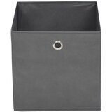  Kutije za pohranu od netkane tkanine 4 kom 32 x 32 x 32 cm sive | shoptok.hr