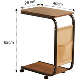 Smania DeskCart™ pomični stolić za kavu u obliku slova C | shoptok.hr