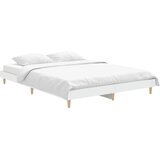 Okvir za krevet bijeli 135x190 cm konstruirano drvo | shoptok.hr