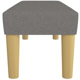  Klop temno siva 100x30x30 cm blago, (20698411) | Shoptok.si