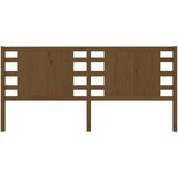  Uzglavlje smeđa boja meda 206 x 4 x 100 cm od masivne borovine | shoptok.hr