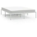 vidaXL Metalni okvir za krevet bijeli 160x200 cm Cijene