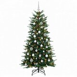  Umjetno božićno drvce s kuglicom 120 cm 150 LED lampica | shoptok.hr