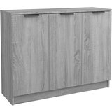 Maison Chic Komoda - Predalnik siva sonoma 90,5x30x70 cm konstruiran les, (21717519) Cene