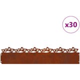  Rubnjaci za travnjak 30 kom. 103 x 0,05 x 22 cm Otporni čelik | shoptok.hr