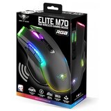 Spirit Of Gamer miška - ELITE-M70 (optična, 4800DPI, 8 gumbov, maks.: 10 m, črna) | Shoptok.si