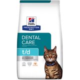Hill’s Prescription Diet t/d Dental Care s piščancem - Varčno pakiranje: 2 x 3 kg | shoptok.hr