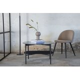 Venture Home Von Staf klub stolić ⌀80 cm, crni | shoptok.hr